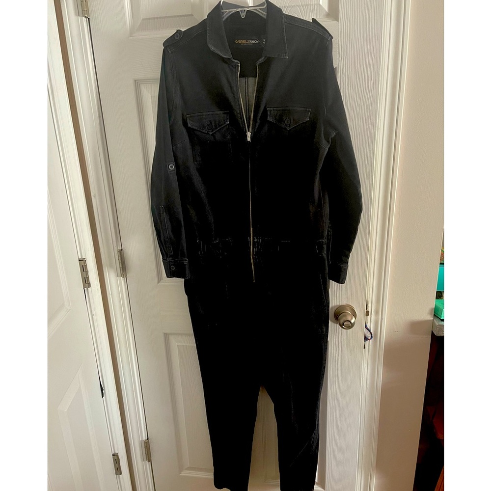 NWT Stretch Denim Jumpsuit